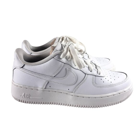 Nike Air Force 1 White Grade School Size 6 Youth Low Top Sneakers
